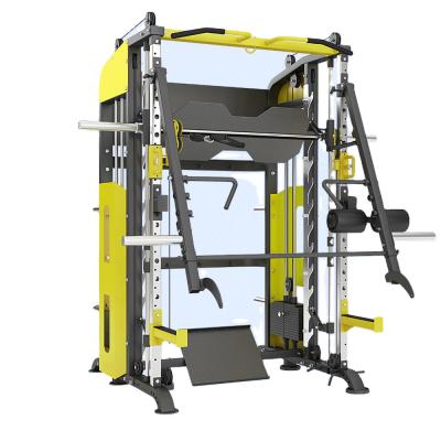 China Multi Functional Bodybuilding Smith Machine Fitness Equipment For Commercial Use Adjustable Home Trainer Sale for sale