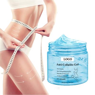 China OEM 200g Natural Anti Cellulite Weight Loss Hot Gel Body Slimming Fat Belly Cream To Reduce Weight Loss Cream Products for sale