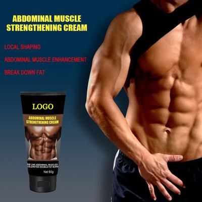 China Weight Loss Mens Abdominal Muscle Cream Private Label Cellulites Anti Slimming Cream Body Tightening Strengthen Belly Muscle for sale