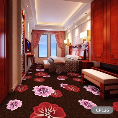 China Washable Hotel Rooms Are Full Carpeted Villas Full Carpet Hotel Corridor Mat B1 Fire Retardant for sale