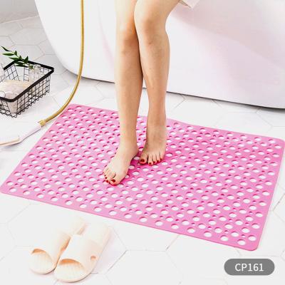 China Washable Polymer Plastic Chinese Plastic Anti-slip Mat Bathroom Floor Mat Coupling Floor Grill Mat Non-Slip Grill for sale