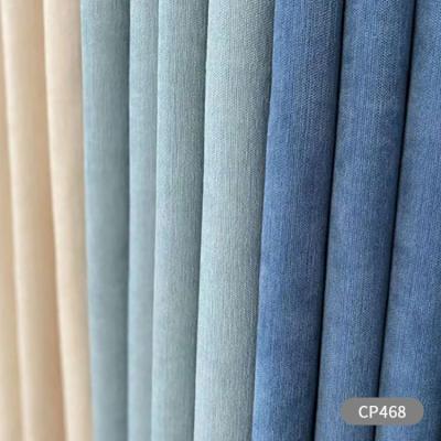 China High quality simple modern style anti-pilling blackout blackout curtain for living room bedroom style solid color nordic curtains for sale