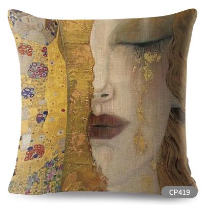 China Wholesale Classic Anti-pilling European Flowers Design European Style Sofa Home Decorative Throw Pillows Luxury Vintage Pattern for sale