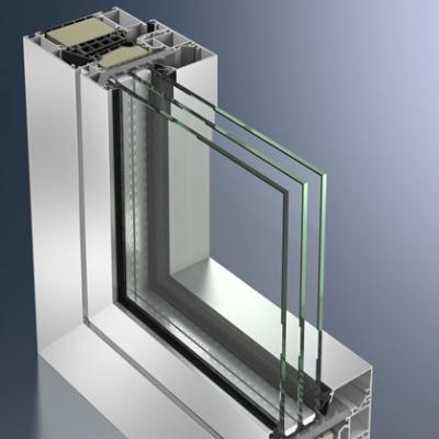 China Supermarket Double Layer Glass, Insulated Building Glass for sale