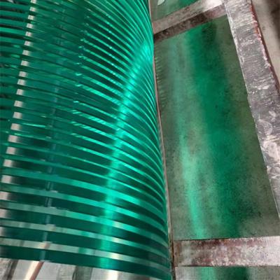 China Bathroom 8mm tempered glass sheet for door curve tempered glass for sale