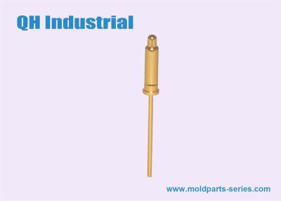 China China Supplier Factory Price Copper Brass C3604 Spring Contact 2uin 5uin 10uin Gold Plating Pogo Pin for sale