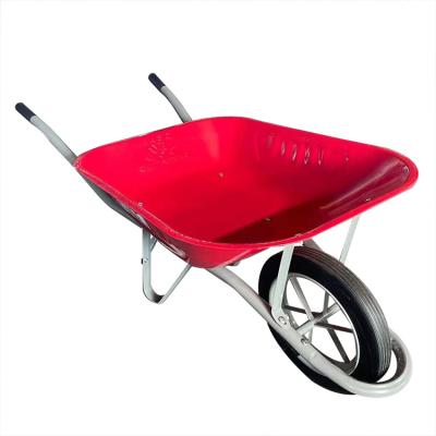 China WB6400 Metal Tools Construction Building Agricultural Wheel Barrow Cultivating Wheelbarrow for sale