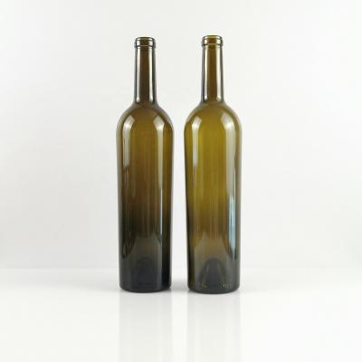 China Beverage Tapered Wine Bottles 750ml / Premium Wine Bottle for sale