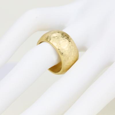 China Fashion Vintage Simple Design Antique Gold Plated Rings Mens Finger Ring for sale