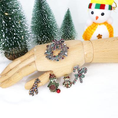 China Trendy High Quality Fine Jewelry For Christmas Charms Brooch Colorful Fashion Jewelry for sale