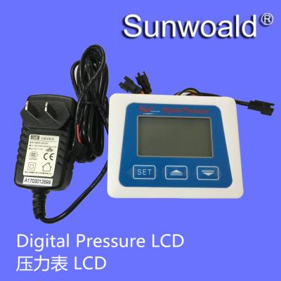 China display pressure & Digital Temperature LCD Pressure Meter Temperature Sensor Display For Water Liquid for sale