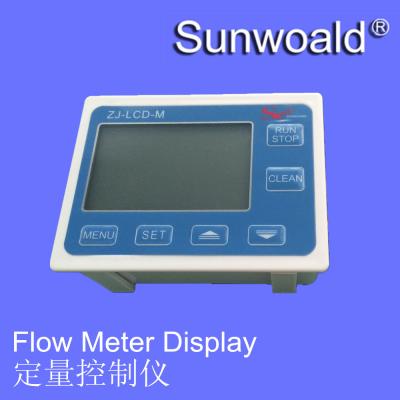 China ZJ-LCD-M display flow sensor displayer for flow rate flow volume and water temperature for sale