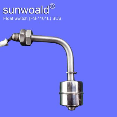 China Sunwoald Stainless Steel Fuel Tank Horizontal Water Float Switch For Oil/Fuel Tank for sale