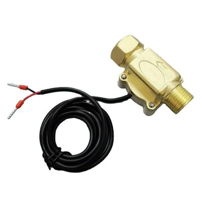 China 1.0L/min Start Rate Brass Flow Switch Good For CNC Machine Tools Male1/2