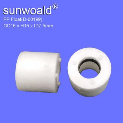 China Widely used on the level sensor. Sunwoald OD16mm Mini PP Magnetic Hollow Float Ball For Water Float Switch for sale