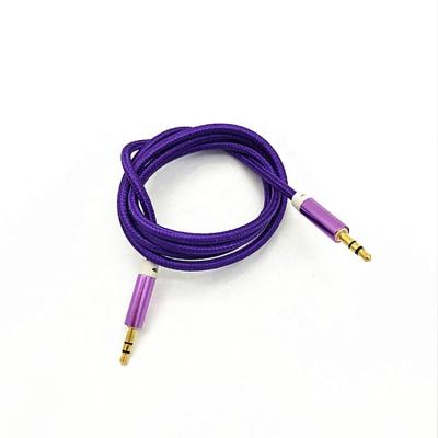 China Flexible Voice Lines 3.5MM Microphone Adapter Cable For Male Multimedia To Male Jack Audio Cables for sale