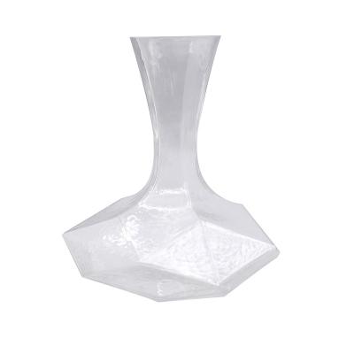 China Japanese Cold Creative Geometry Style Japanese Style Diamond Wine Decanter Glass For Home Viable Simple Customized Simple Wedding for sale