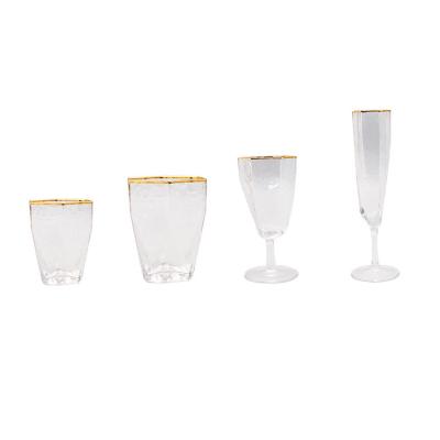 China Transparent Special Design Customized Wholesale Environmental Friendly Champagne Red Wine Glass Goblet From Phnom Penh For Weddings for sale