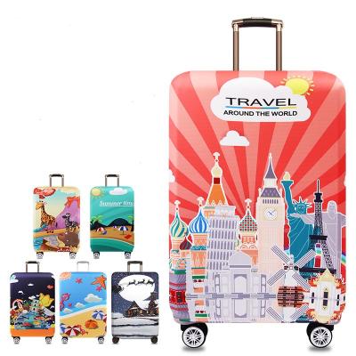 China Cute Travel Luggage Cover Suitcase Protector Fits 18-32 Inch Luggage for sale