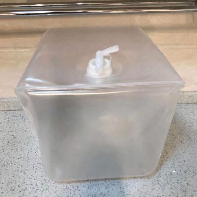 China Food Cubitainer Flexible Bib Bag In Box Milk Dispenser for sale