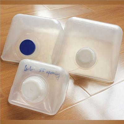 China Sanjie food packaging liquid plastic tap water cubitainer bib liquid collapsible bag 3l 5l 10l 20liter in box dispenser for sale