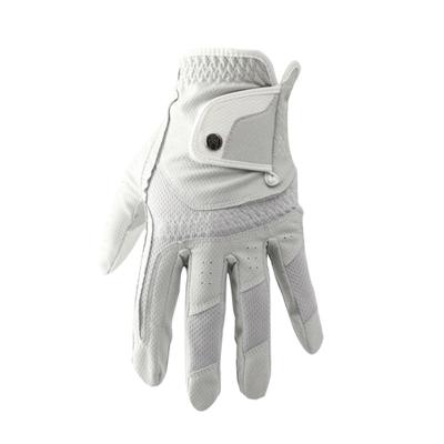 China Solf and Durable Hot Sales Men's Fabric Golf Gloves Breathable Non-Slip Men's Baseball Gloves Left Hand Golf Gloves Custom for sale