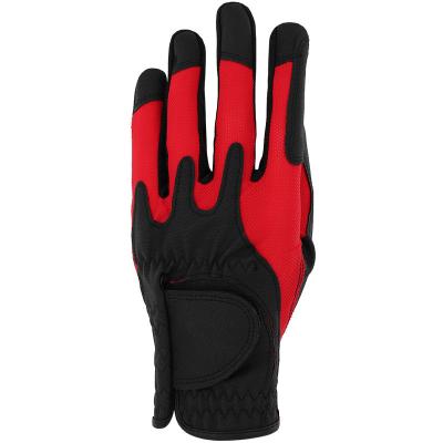 China Men Wholesale PU Leather Golf Accessories Glove Customized Golf Gloves for sale