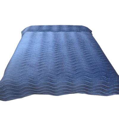 China Disposable Full Velvet Quilted Bedspread Factory Customized Soft Velvet Bedspread For Comforter Suit for sale