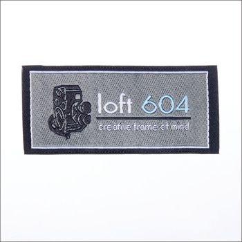 China 100% Polyester Sustainable Fabric Woven Clothing Labels Garment Labels And Labels Woven Labels For Clothing for sale