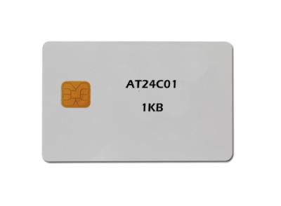 Cina Scheda di memoria astuta di assicurazione CI, capacità in bianco del chip di Smart Card 1Kb in vendita