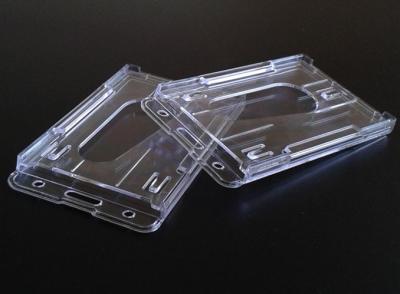 China Custom Clear Double Sided Card Holder Heat Transfer Printing For Rfid Smart Card for sale