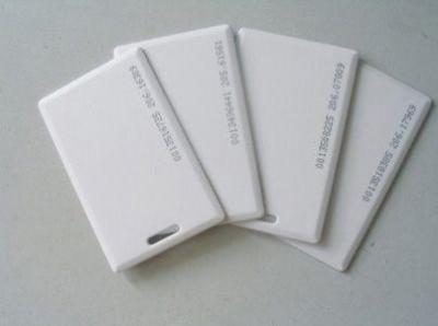 China Printing ID Rfid Clamshell Card , 125khz Proximity Card Matt Surface for sale