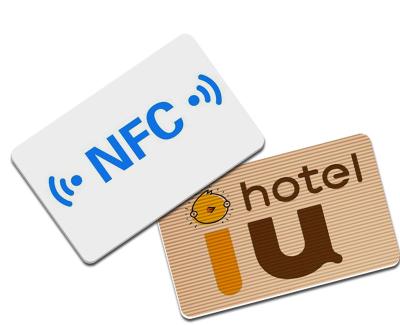 China Custom NFC Contact And Contactless Smart Rewritable Id Rfid 13.56 Mhz HF Card For Nfc Business Identification for sale