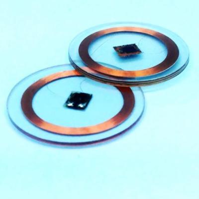 China Maak 15mm/20mm/25mm de Markering van identiteitskaart met Achterlijm om Kleine RFID-van de Telefoonnfc van Muntstukmarkeringen Rewritable de Markeringssticker waterdicht Te koop