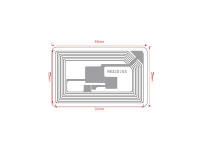 Chine Puce humide ultra-légère sans argent de Nfc Ntag213 de petit pain d'étiquette de marqueterie du paiement RFID de NFC Smart Card 13,56 mégahertz pour Asset Management à vendre