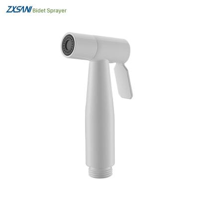 China Shattaf Style Rust Proof Corrosion Proof Finish Bathroom Hand Held Bidet Sprayer Bright White Moslem Shower for sale