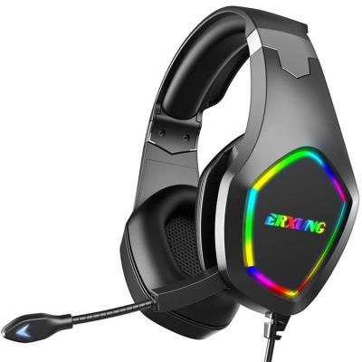 China Amazon J20 LED Light Computer Gamer Headphones Waterproof Hot Headband 7.1 Surround 3.5mm RGB PC Gaming Headset for ps5 laptop xbox one zu verkaufen