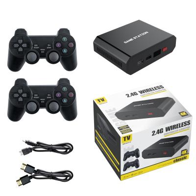 China Video Games Console New Best Selling 4K HD TV M8 Plus 64G Video Game Console With 10000 Classic GamesWith Dual 2.4GHz Gamepad for sale