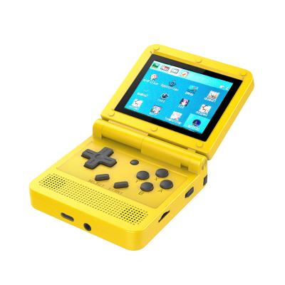 China V90 Mini Retro Flip Linux System Handheld Game Console Portable 64 Bit Video Game Console For PS1 NES SFC for sale