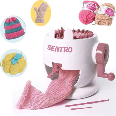 中国 Home Circular Plastic Sock Hat Scarf Looms DIY Weaving Knitting Machine Needle Knitting Machine Needle Knitting Machine for Kids and Adult 販売のため