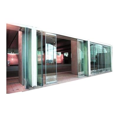 China Traditional Hanging Cut Out Glass Wall Aluminum Office Movable Frame Partition Wall For Mall for sale