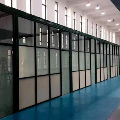 China Office Furniture Modern Glass Profile Modern Thicker Aluminum Aluminum Partition For Office for sale