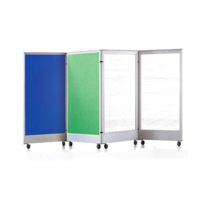 China CLASSIC Desk Screen Folding Door Partition Wall Divider For Hospital School Office for sale