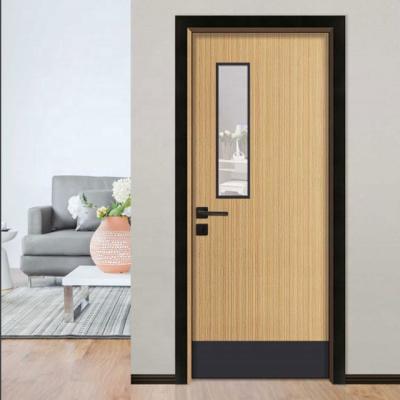 China Modern fire interior wooden doors for sale