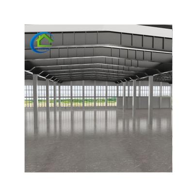 China Long Fatigue Resistance Low Prices Modern Steel Structure Prefab High Rise Steel Building Warehouse / Shed for sale