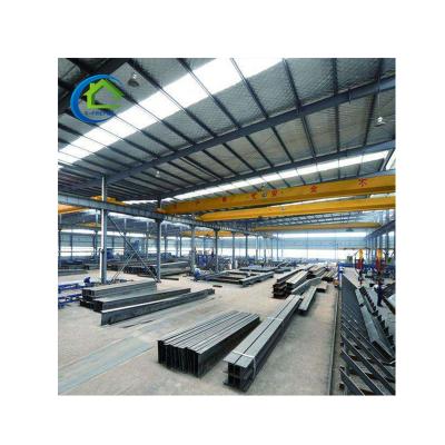 China Factory Building Structural Fatigue Resistance Long Frame Light Steel Portal With Heavy Crane for sale