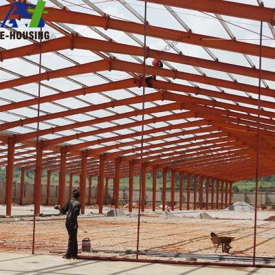 China Modern Low Cost Prefabrication Workshop Steel Structure Workshop for sale