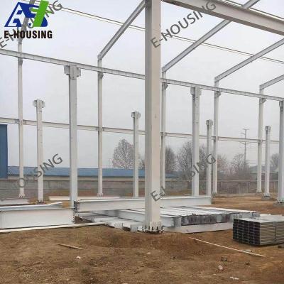 China Modern Prefab Steel Structure Metal Workshop Prefab Warehouse Building Material for sale