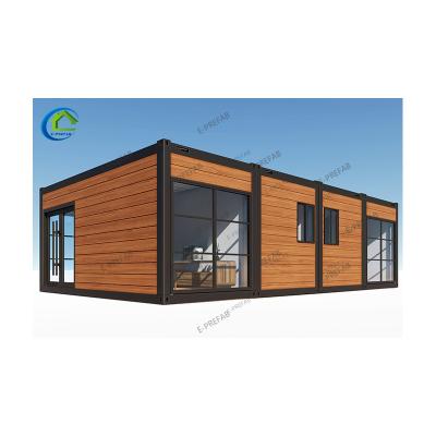 China Modern Container Cabin Prefab Container Homes Tight House 20/40ft Custom Portable Modular House Kit for sale