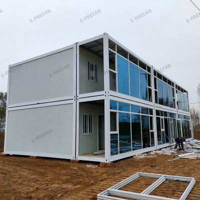 China 2022 New Modern China Good Quantity Designed Living Work Dormitory Prefab Buildings Factory Hot Sale And Movable Sandwich Panel for sale